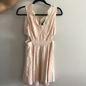 Marciano Cut out lace dress